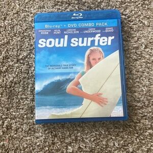 Blue ray dvd  soul surfer